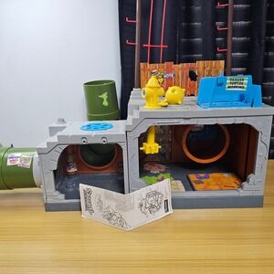 TMNT Playmates Sewer Lair Playset Near Complete Teenage Mutant Ninja Turtles '89